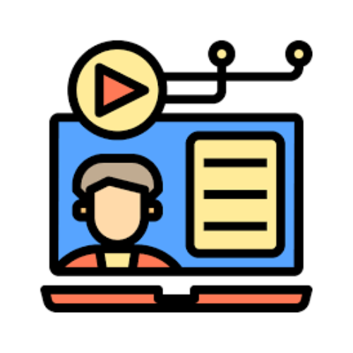 Illustration of a laptop and ways of connecting