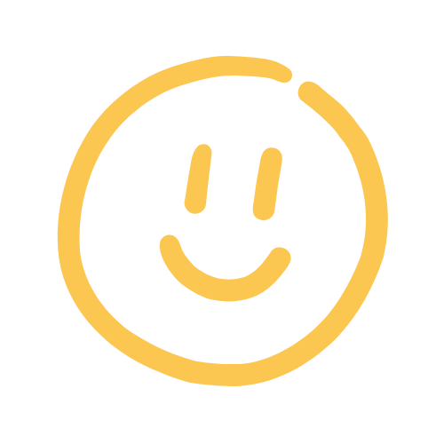 illustration of a yellow smiling face
